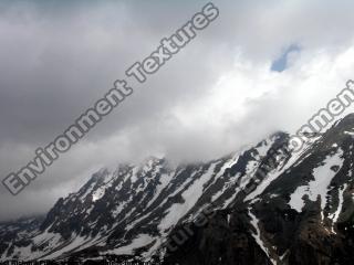 background mountains snowy