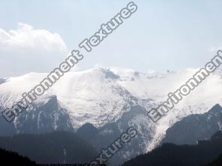 background mountains snowy