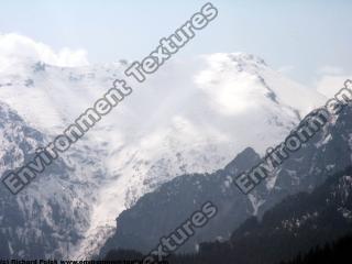 background mountains snowy