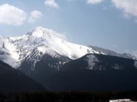 background mountains snowy