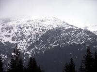 background mountains snowy