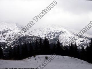 background mountains snowy