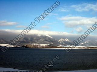 background mountains snowy