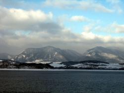 Photo Textures of Background Snowy Mountains