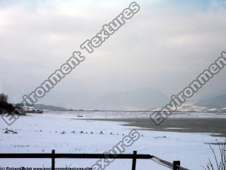 background mountains snowy