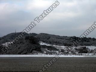 background mountains snowy