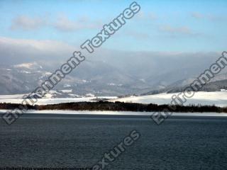 background mountains snowy