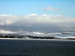 Photo Textures of Background Snowy Mountains