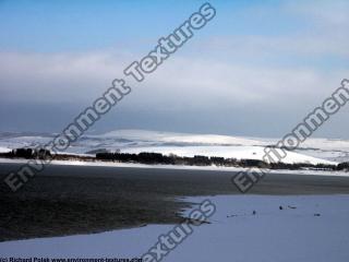 background mountains snowy