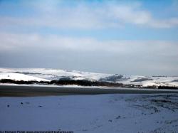 Photo Textures of Background Snowy Mountains