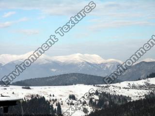 background mountains snowy