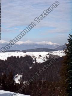 background mountains snowy