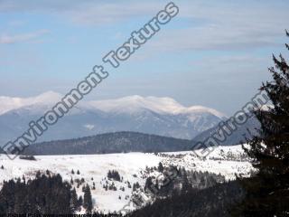 background mountains snowy