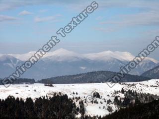 background mountains snowy