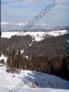 background mountains snowy