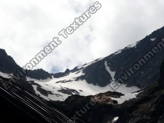 background mountains snowy