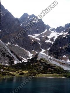 background mountains snowy