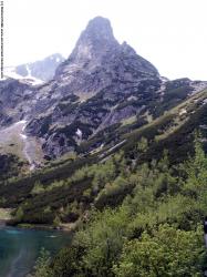 Photo Textures of Background Snowy Mountains