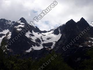 background mountains snowy