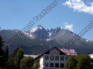 background mountains snowy