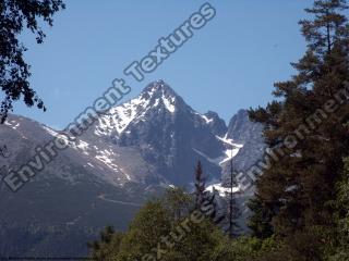 background mountains snowy