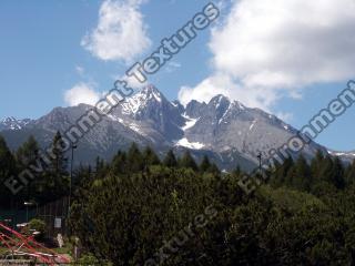 background mountains snowy