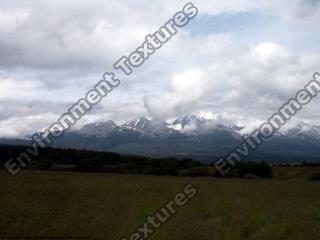 background mountains snowy