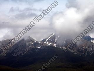 background mountains snowy