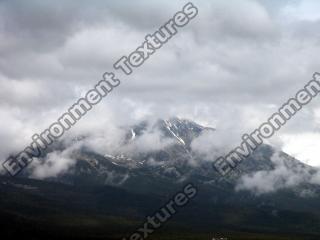 background mountains snowy