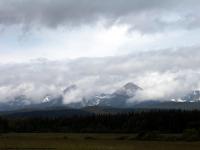 background mountains snowy