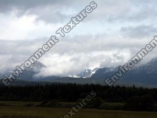 background mountains snowy