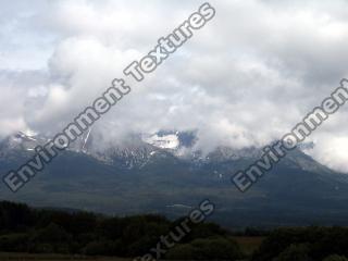 background mountains snowy