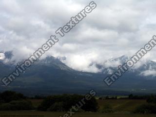 background mountains snowy