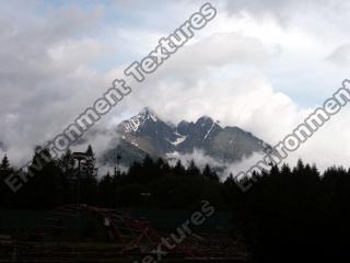 background mountains snowy