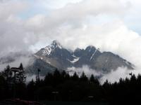 background mountains snowy