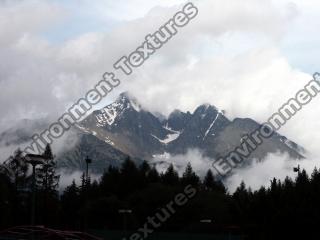 background mountains snowy