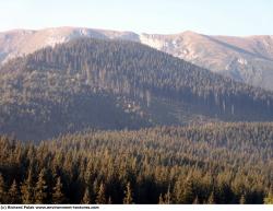 Photo Textures of Background Mountains