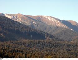 Photo Textures of Background Mountains