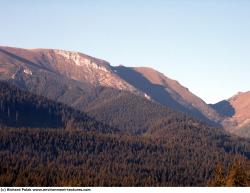 Photo Textures of Background Mountains