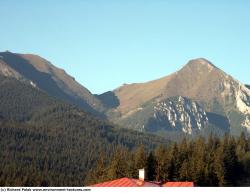 Photo Textures of Background Mountains