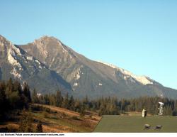 Photo Textures of Background Mountains