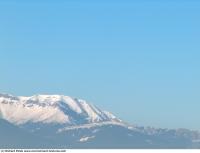 background mountains snowy