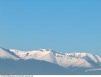 background mountains snowy