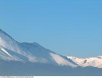 background mountains snowy