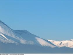 Photo Textures of Background Snowy Mountains