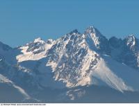 background mountains snowy