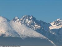 background mountains snowy