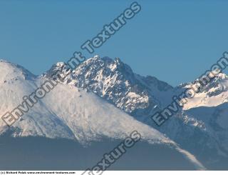 background mountains snowy