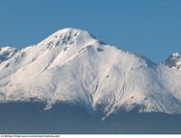 background mountains snowy