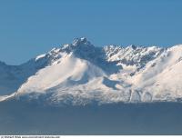 background mountains snowy